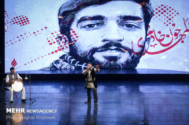 گردهمایی اهالی فرهنگ و هنر ایران در پاسداشت شهدای مدافع حرم