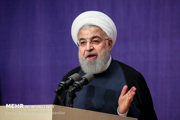 الرئيس روحاني: الرأي العام العالمي يميل نحو إيران أكثر من أي وقت مضى