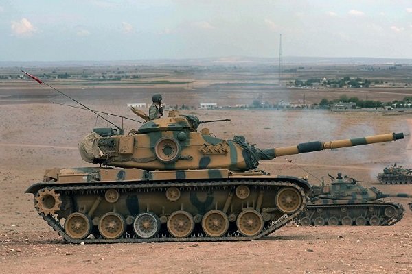 حملات خمپاره‌ای و توپخانه‌ای ارتش ترکیه به شمال شرقی حلب