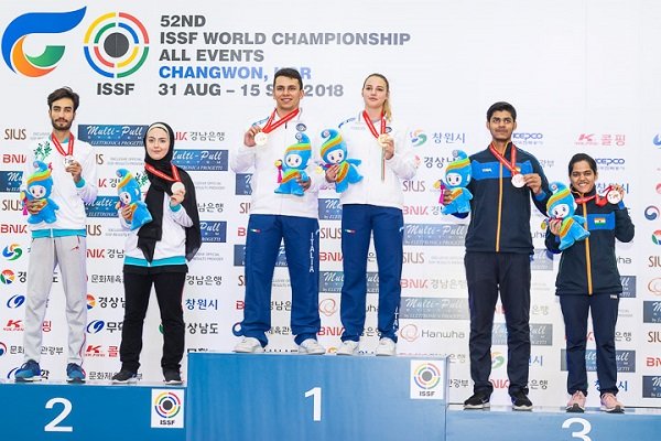 Iran grabs silver at World Shooting C’ships