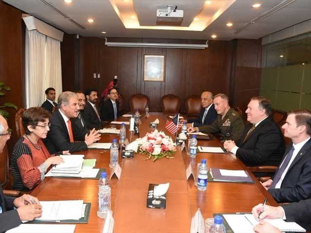 پاکستان اور امریکہ کے وزراء خارجہ کی ملاقات
