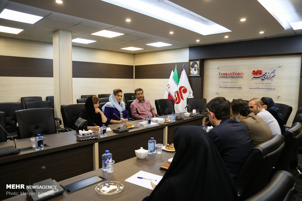 Lebanese media delegation visit Mehr News HQ