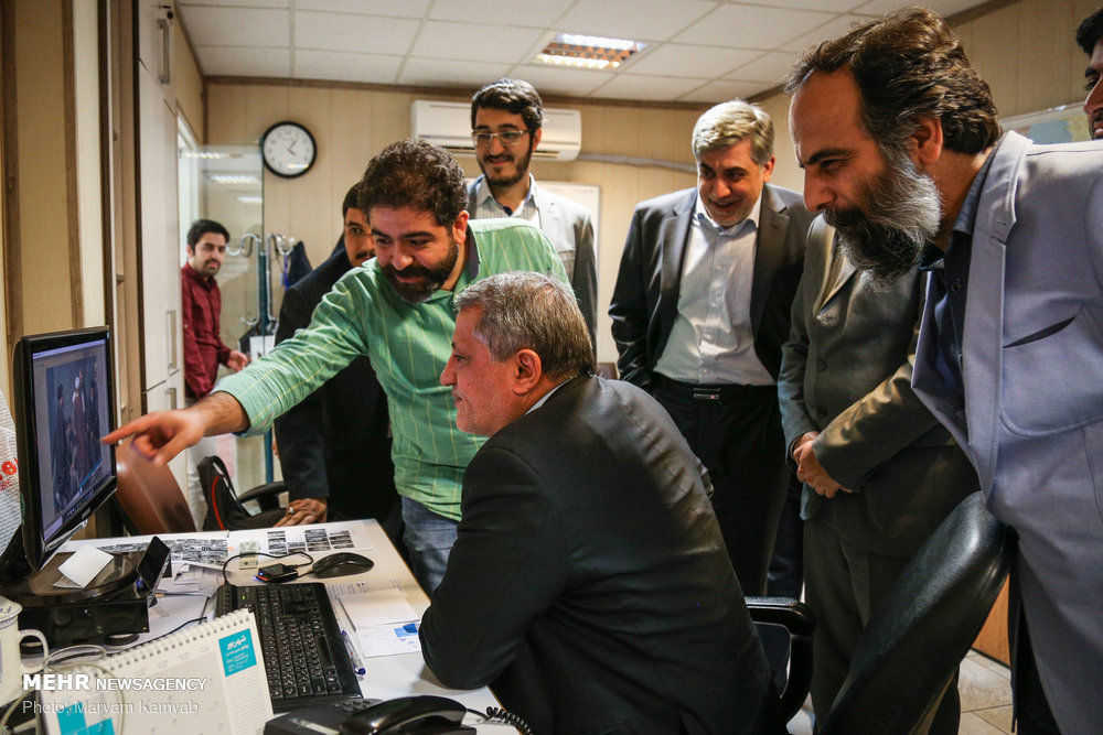 حضور رئیس شورای شهر تهران در خبرگزاری مهر