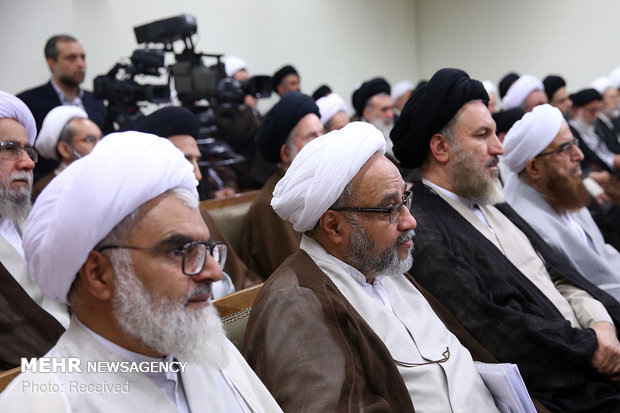 Members of Assembly of Experts meet with Iran's Leader
