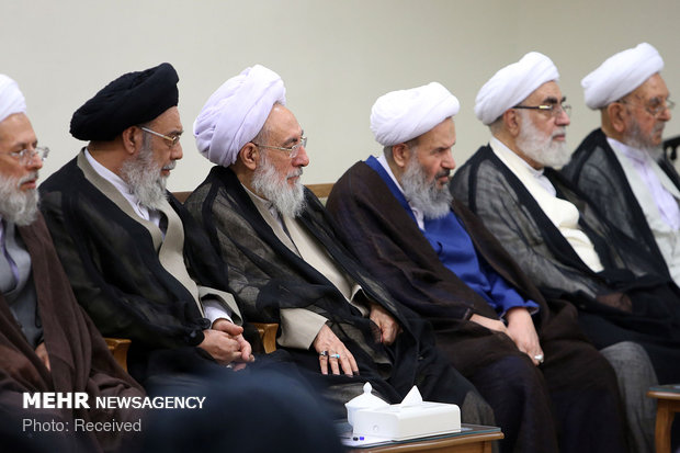 Members of Assembly of Experts meet with Iran's Leader
