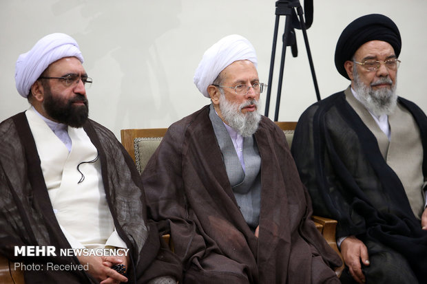 Members of Assembly of Experts meet with Iran's Leader
