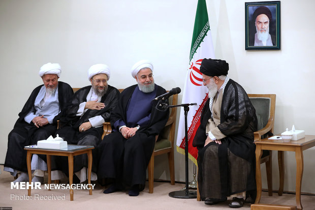 Members of Assembly of Experts meet with Iran's Leader
