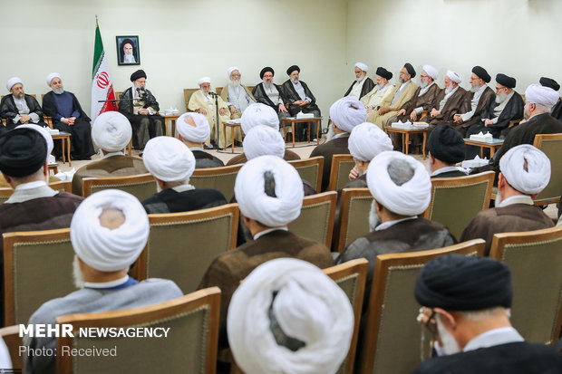 Members of Assembly of Experts meet with Iran's Leader
