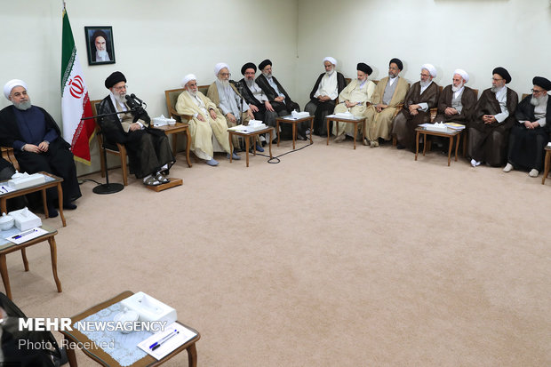 Members of Assembly of Experts meet with Iran's Leader
