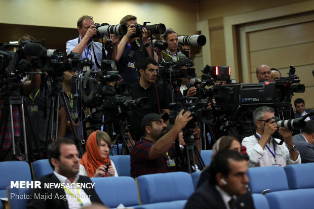 نشست خبری روسای جمهور ایران، روسیه و ترکیه