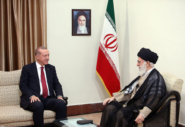 Iran's Leader receives Turkish, Russian presidents in Tehran