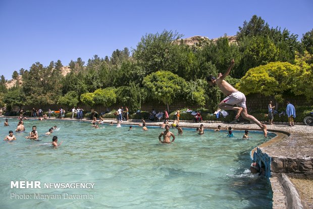Joy of swimming in ‘Besh Ghardash'