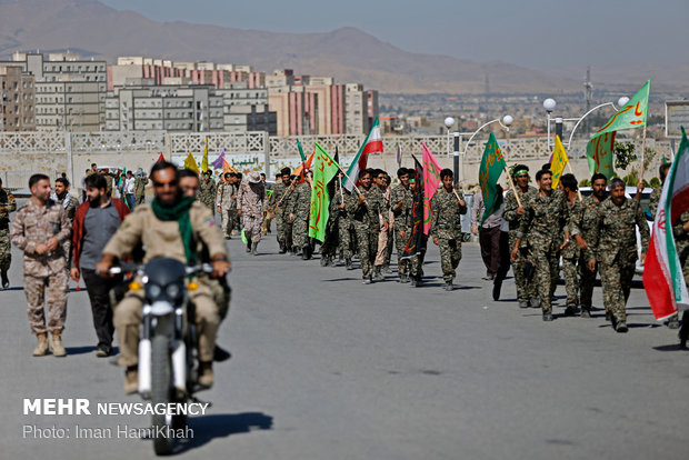 Muhammad Rasulullah Division military drills