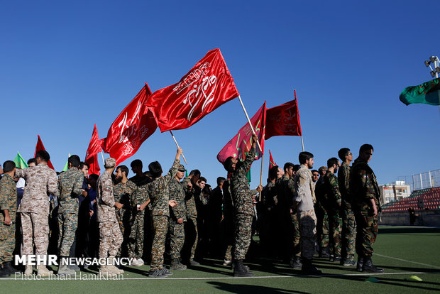 Muhammad Rasulullah Division military drills