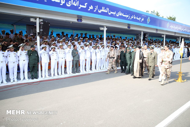 Graduation ceremony of Army cadets at Naval Academy
