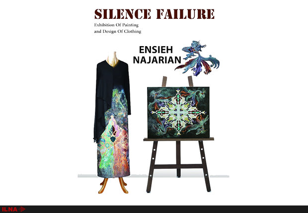 Iranian artist blends fashion with Persian painting