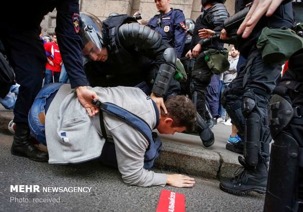 Rusya’da hükümet karşıtı protesto