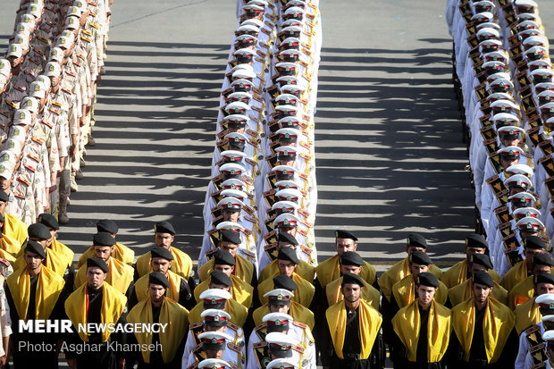 Graduation ceremony of police cadets at Amin University