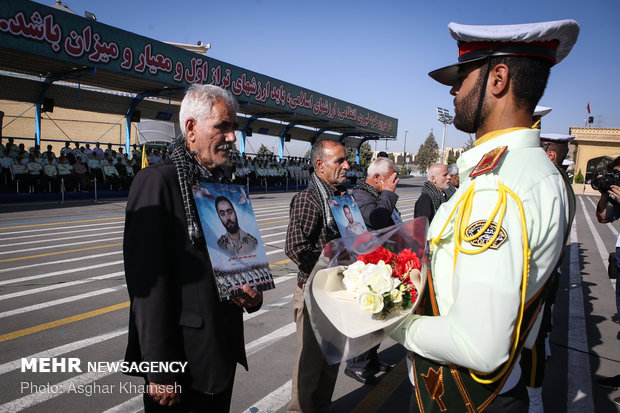 Graduation ceremony of police cadets at Amin University