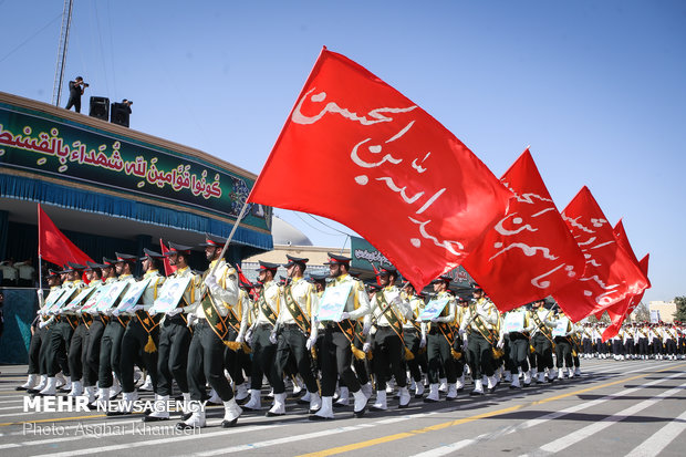 Graduation ceremony of police cadets at Amin University