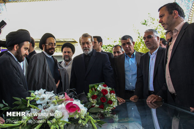 سفر علی لاریجانی رئیس مجلس شورای اسلامی به لارستان