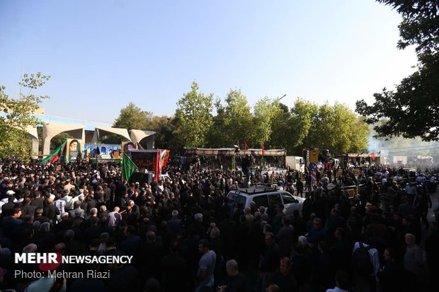 Funeral proceedings for 135 anonymous martyrs of Sacred Defense