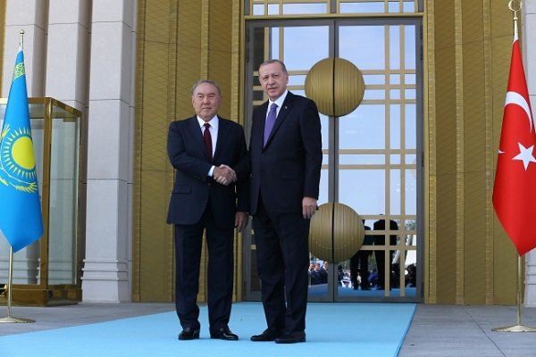 Kazakistan Cumhurbaşkanı Nazarbayev Türkiye'de