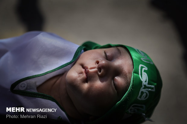 Hosseini Infants ceremony marked across Iran