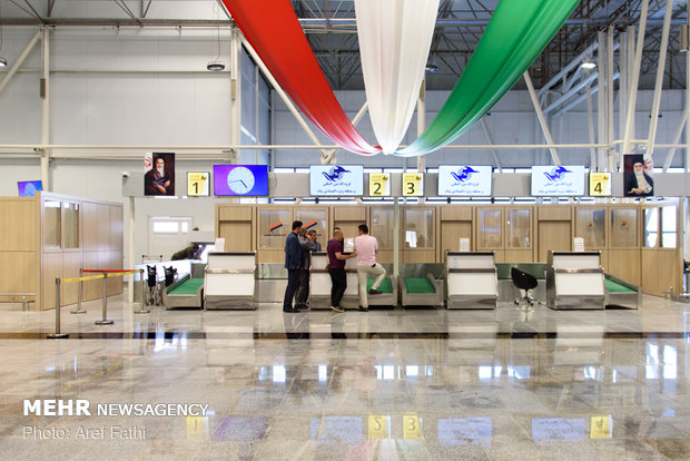 Payam International Airport opens passenger terminal