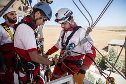 ارتقای درجه ۹۸ نجاتگر هلال‌احمر خراسان جنوبی