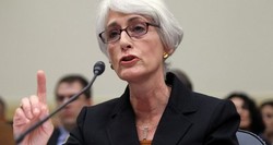 Sherman: ‘I met Zarif but not with Kerry and Moniz’