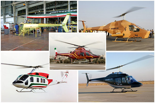 Two new Iranian helicopters awaiting intl. certificates