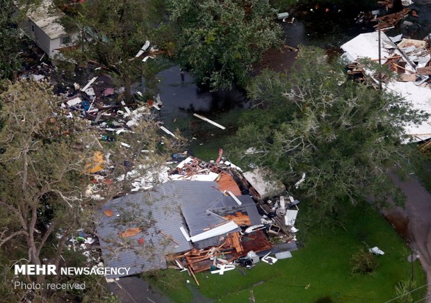 قربانیان طوفان «فلورانس» در آمریکا به ۴۲ نفر رسید