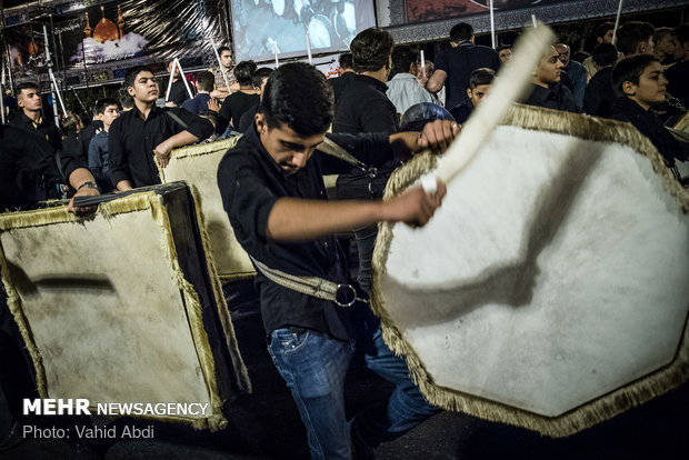 مراسم سنتی شاه‌حسین‌گویان در تبریز