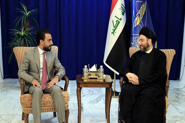 رایزنی «عمار حکیم» با رئیس جدید پارلمان عراق