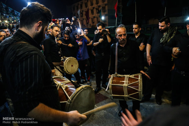 مراسم سینه زنی سنتی بوشهری در اهواز