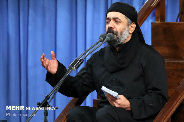 Leader attends Muharram mourning ceremony on night of Ashura