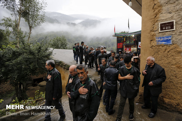 آیین سنتی علم بندی در ماسوله