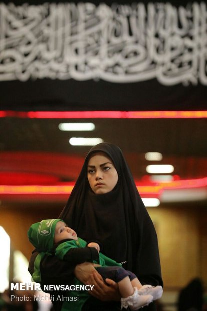 همایش شیرخوارگان حسینی در حسینیه اعظم زنجان