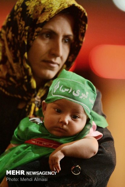 همایش شیرخوارگان حسینی در حسینیه اعظم زنجان