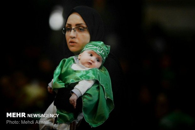 همایش شیرخوارگان حسینی در حسینیه اعظم زنجان