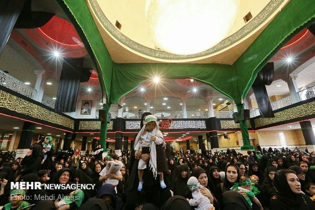 همایش شیرخوارگان حسینی در حسینیه اعظم زنجان