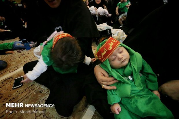 همایش شیرخوارگان حسینی در حسینیه اعظم زنجان