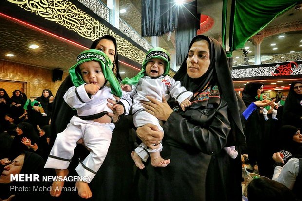 همایش شیرخوارگان حسینی در حسینیه اعظم زنجان