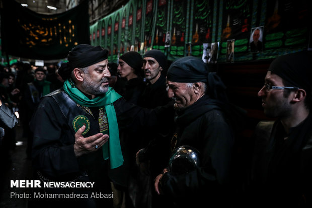 Tasu’a mourning in Tehran’s Grand Bazaar