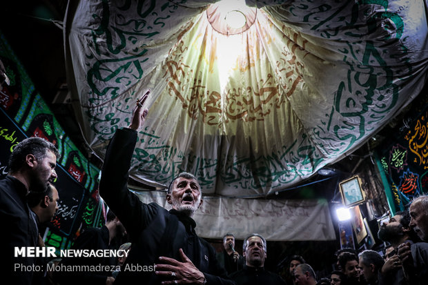 Tasu’a mourning in Tehran’s Grand Bazaar