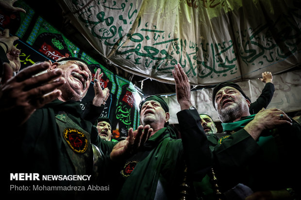 Tasu’a mourning in Tehran’s Grand Bazaar