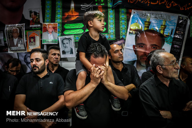 مراسم عزاداری روز تاسوعای حسینی در بازار تهران