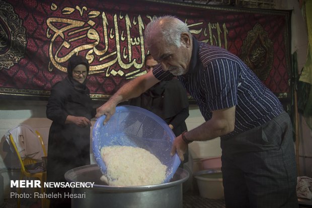 مراسم سنتی "پامنبری" در گرگان