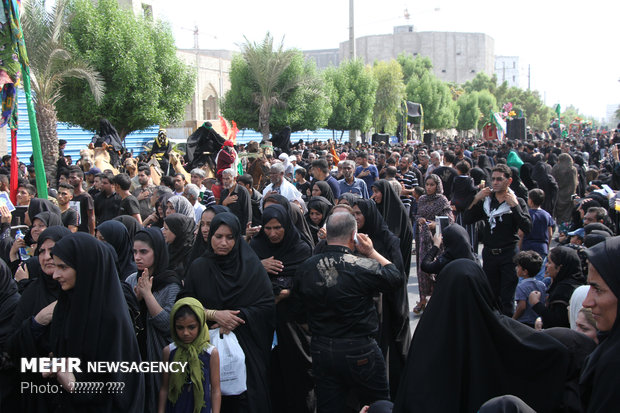 عزاداری روز عاشورا در بندرعباس